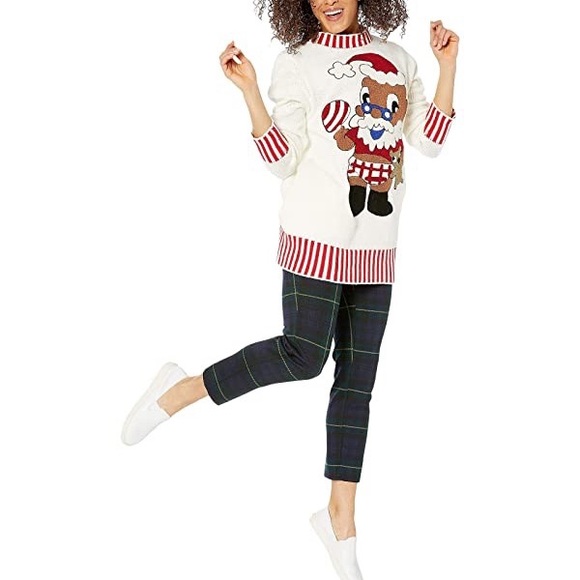 New Whoopi Goldberg Baby Santa Christmas Holiday ‘ugly sweater’ With POC… - Picture 8 of 8